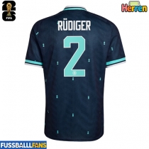Deutschland Antonio Rudiger #2 Auswärtstrikot WM 2026 Kurzarm